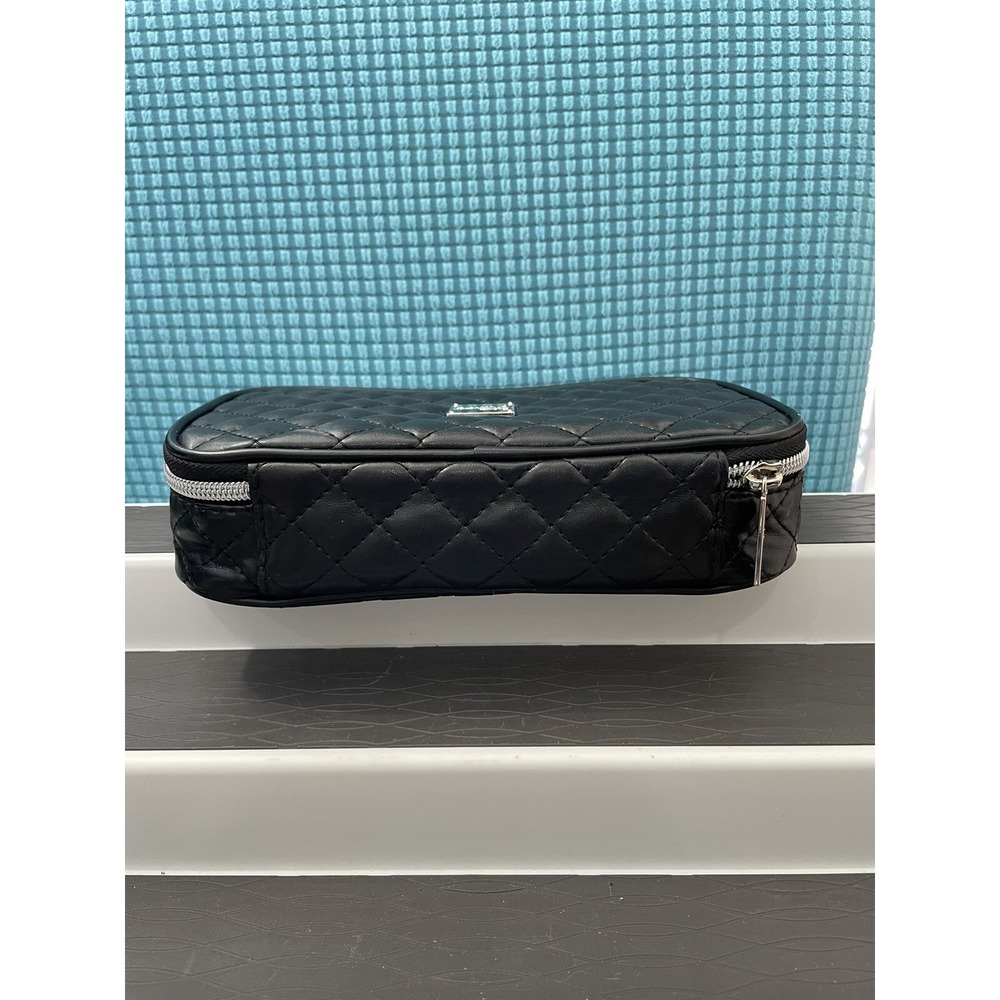 IT Cosmetics Black Quilted Makeup Bag - Picture 6 of 10